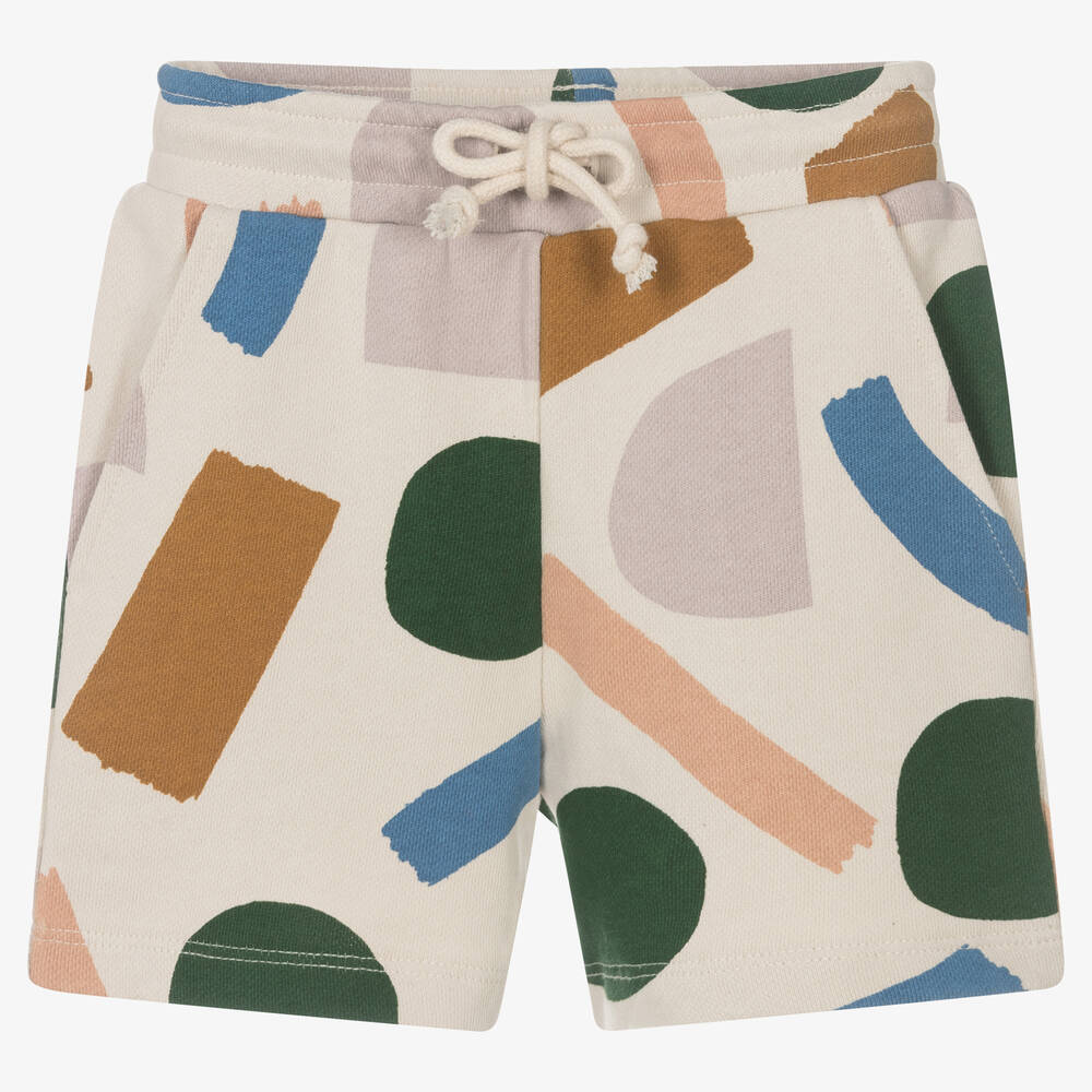 Liewood-Boys Beige Organic Cotton Shorts | Childrensalon Outlet