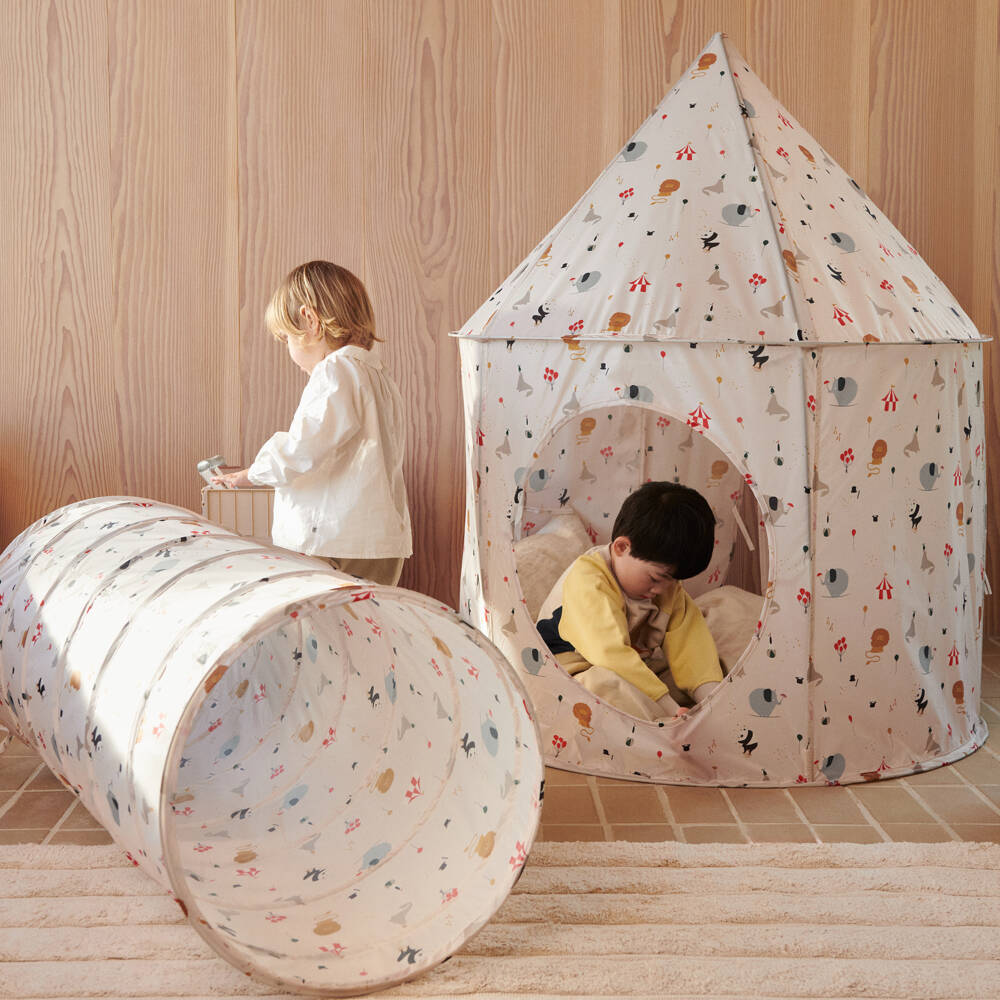 Liewood-Boys Beige Playtime Tunnel | Childrensalon Outlet