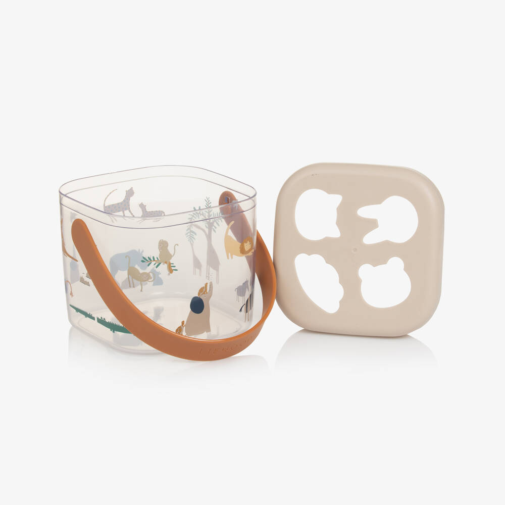 Liewood-Boys Beige Shape Sorting Toy | Childrensalon Outlet