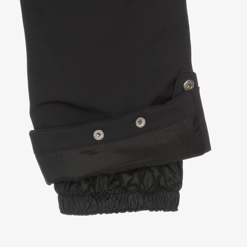Liewood-Boys Black Ski Trousers with Braces | Childrensalon Outlet