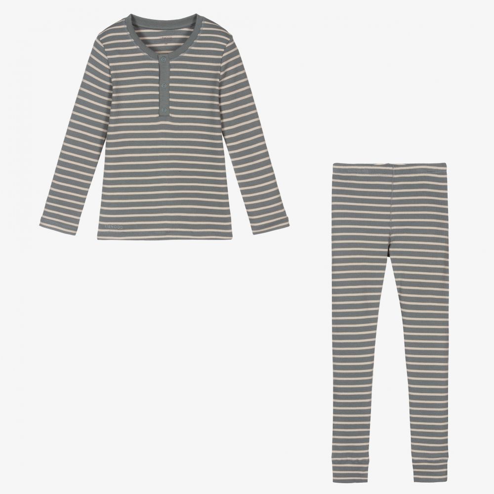 Liewood-Синяя хлопковая пижама для мальчиков | Childrensalon Outlet