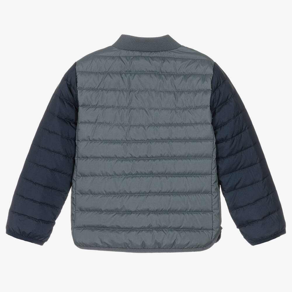 Liewood-Boys Blue & Green Puffer Jacket | Childrensalon Outlet