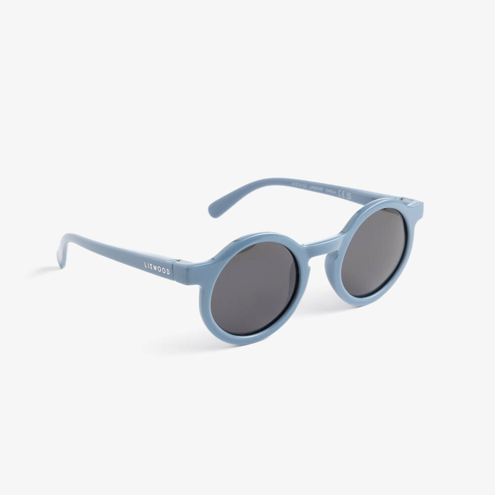 Liewood-Boys Blue Round Sunglasses | Childrensalon Outlet