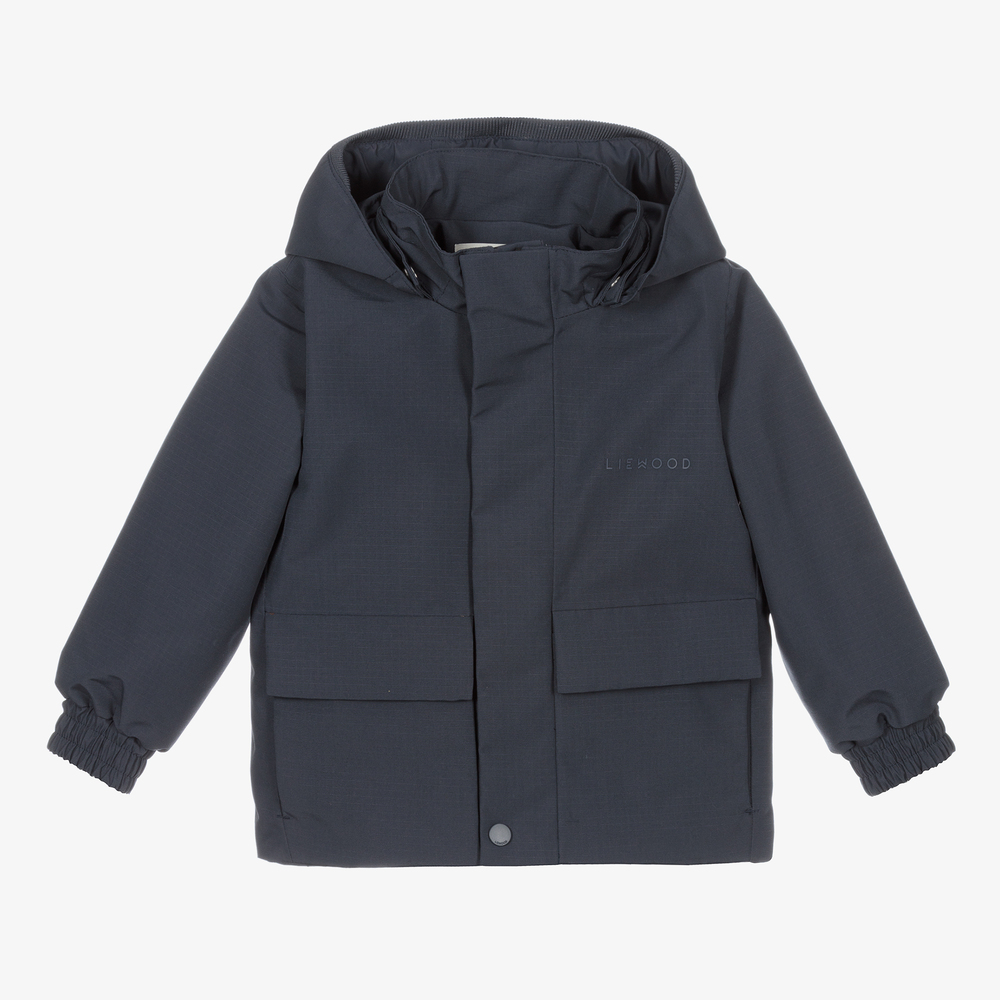 Liewood - Синяя водонепроницаемая куртка для мальчиков | Childrensalon