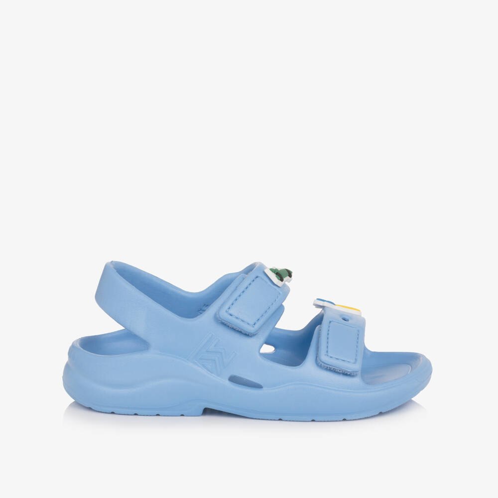 Liewood-Boys Bright Blue Sandals with Charms | Childrensalon Outlet