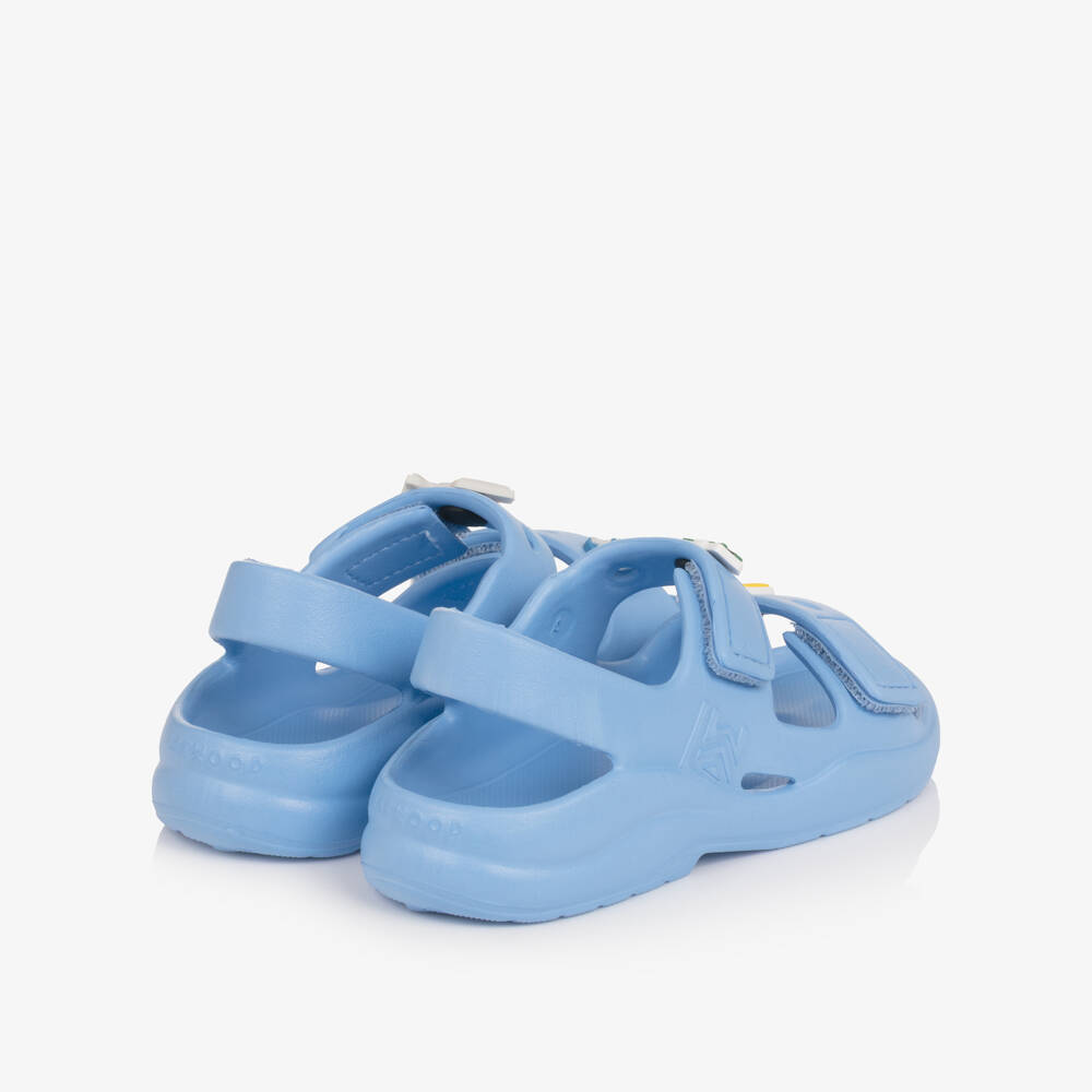 Liewood-Boys Bright Blue Sandals with Charms | Childrensalon Outlet