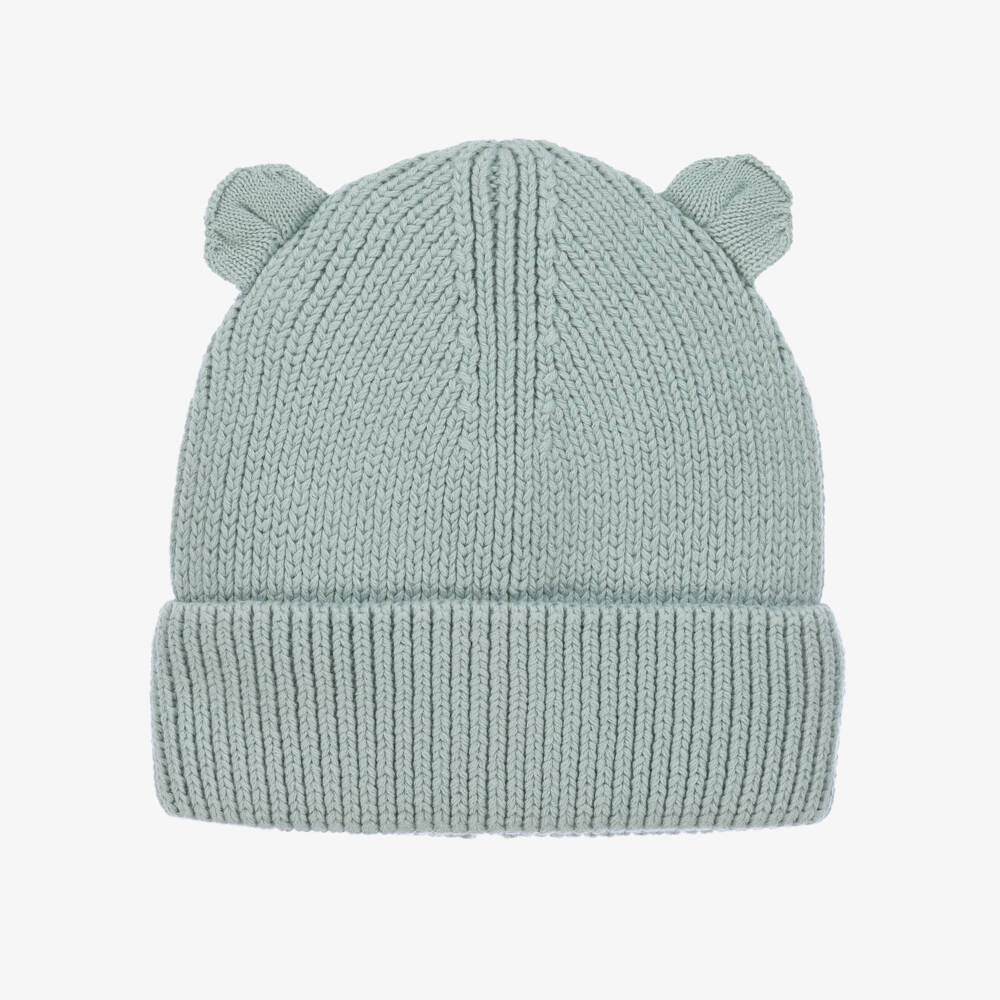 Liewood-Boys Cozy Blue Knit Beanie | Childrensalon Outlet