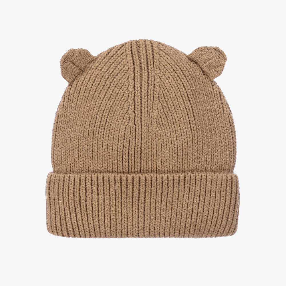 Liewood-Boys Cozy Oat Ribbed Beanie | Childrensalon Outlet