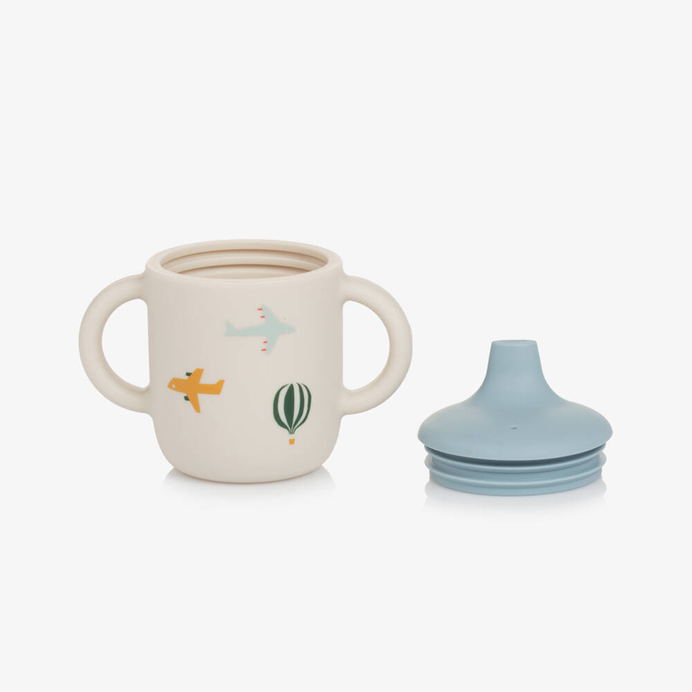 Liewood-Boys' Cream & Sky Aviator Cup | Childrensalon Outlet