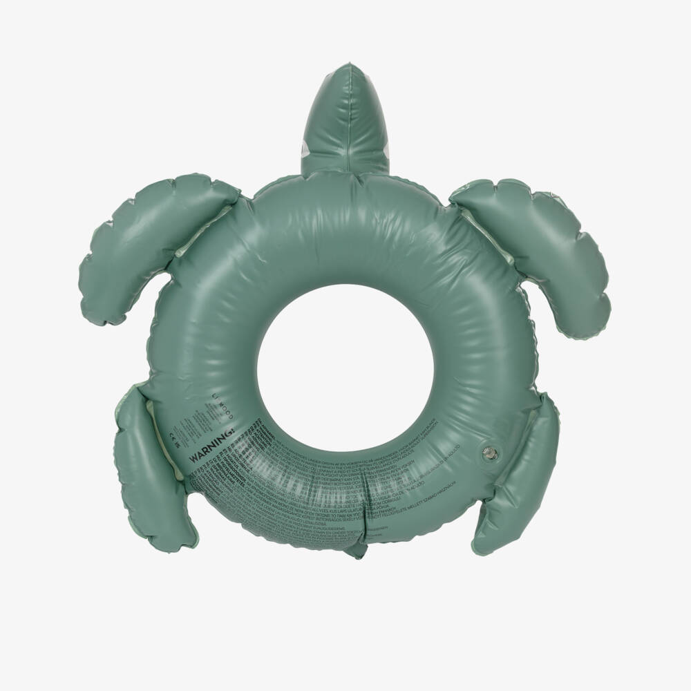 Liewood-Boys Emerald Turtle Float Ring | Childrensalon Outlet