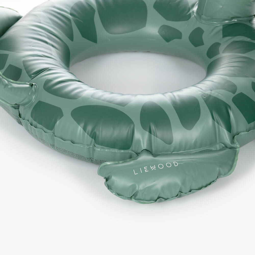 Liewood-Boys Emerald Turtle Float Ring | Childrensalon Outlet