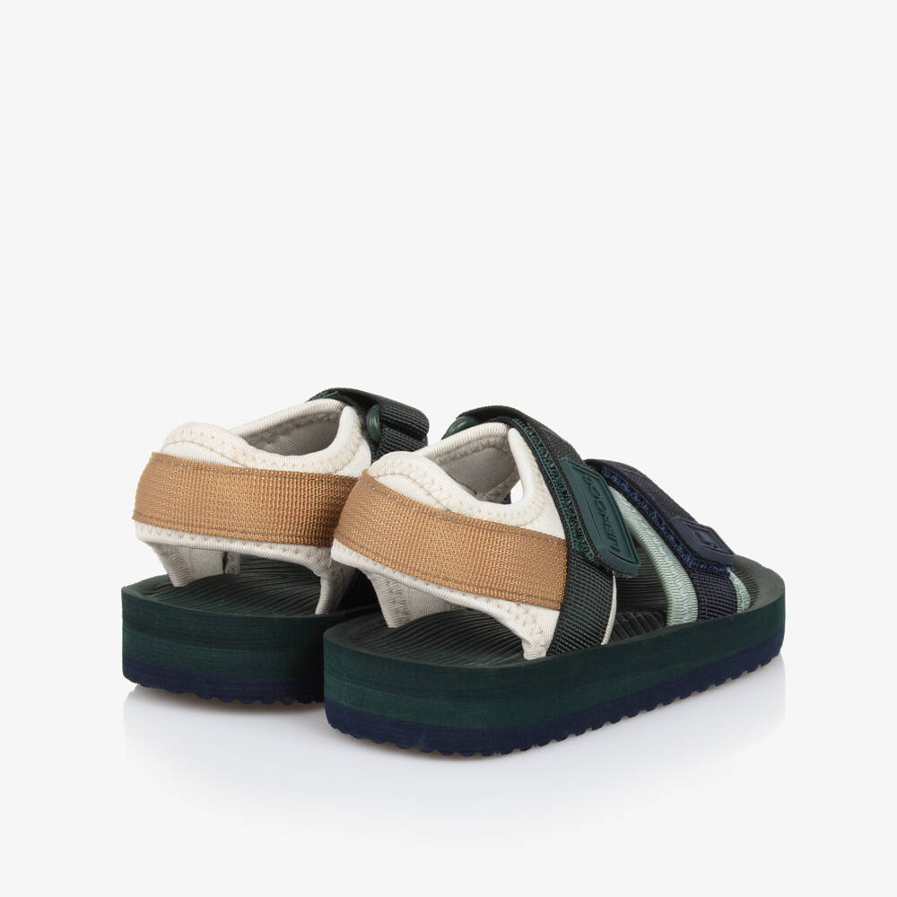 Liewood-Boys Forest & Navy Easy-Fit Sandals | Childrensalon Outlet