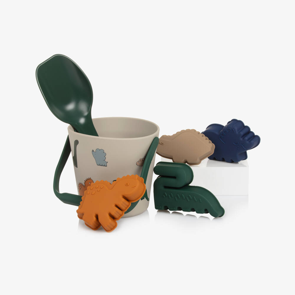 Liewood-Boys Green Dino Adventure Set | Childrensalon Outlet