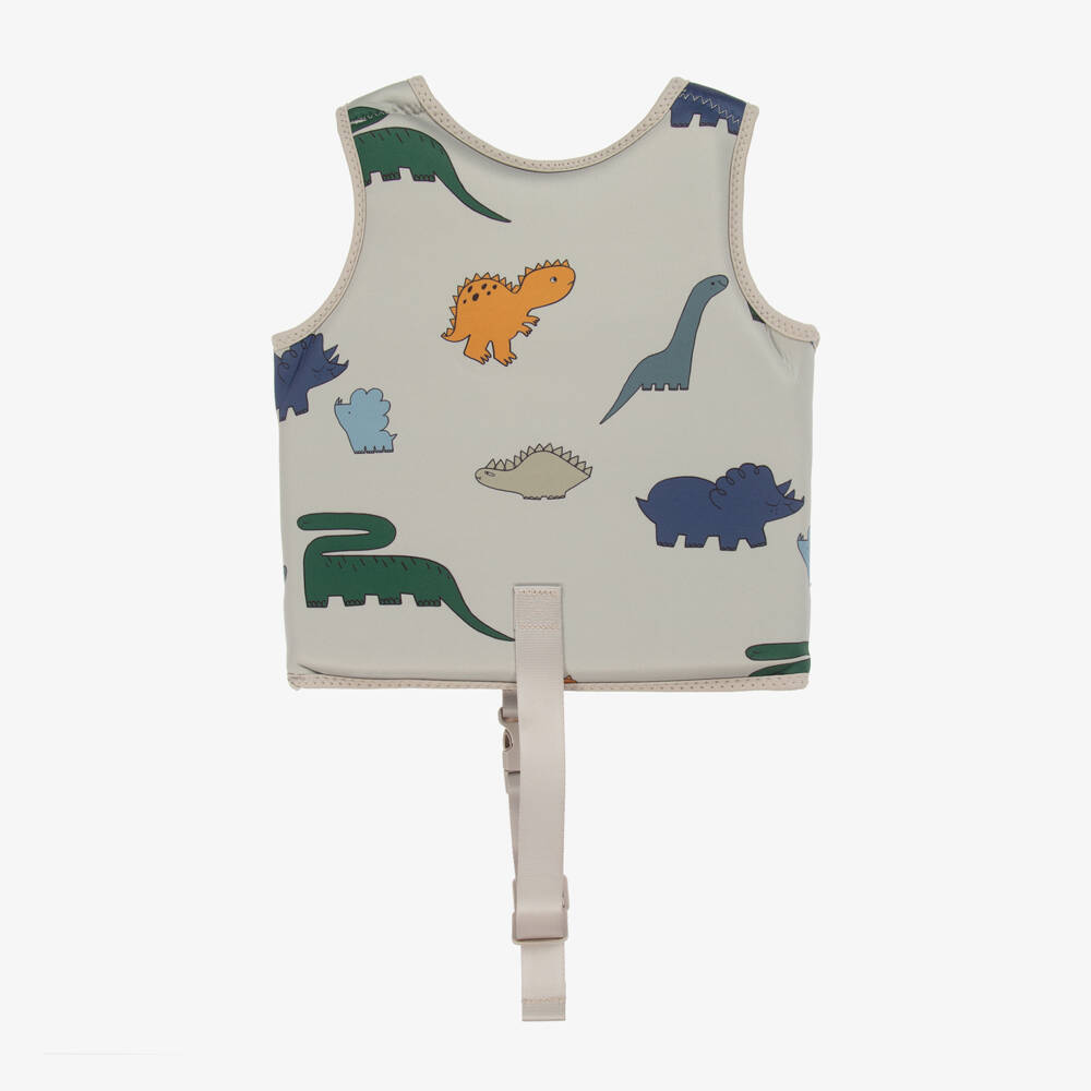Liewood-Boys Green Dino Float Suit | Childrensalon Outlet