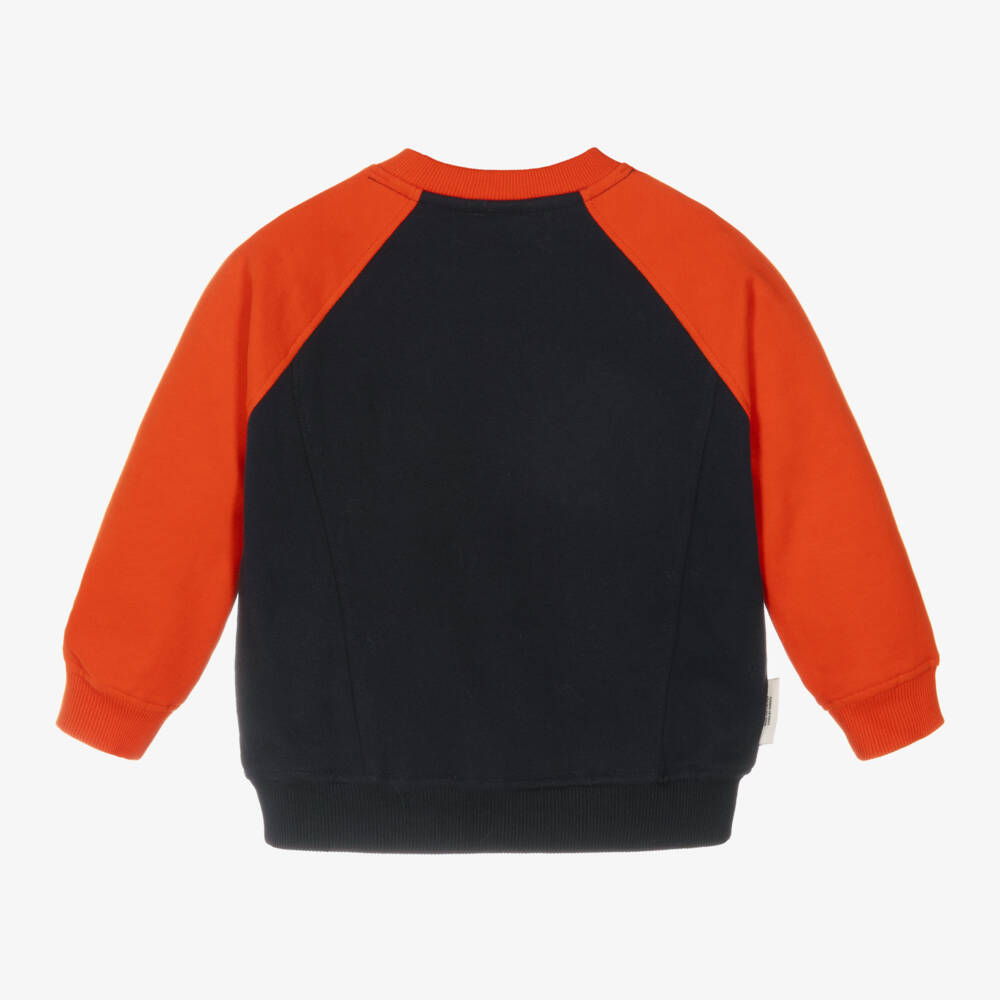 ليوود-سويتشيرت بطبعة رنة قطن بألوان بلوك لون كحلي | Childrensalon Outlet