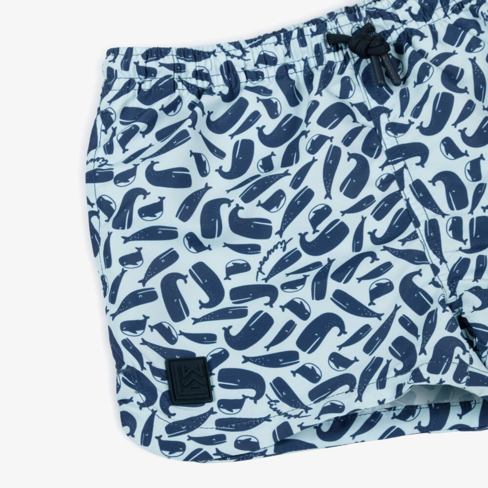 Liewood-Boys Nautical Whale Swim Trunks | Childrensalon Outlet