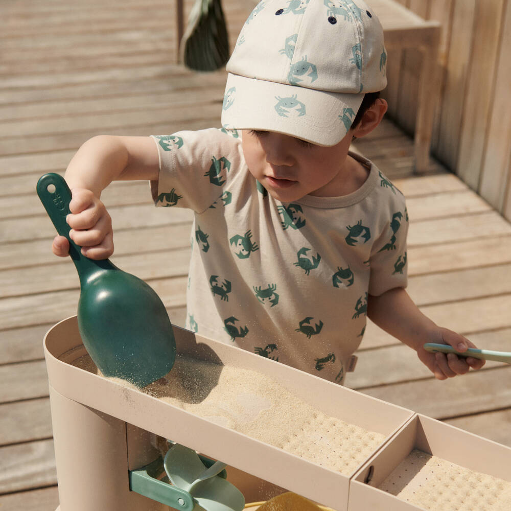 Liewood-Boys Sandy Crab Cotton Tee | Childrensalon Outlet