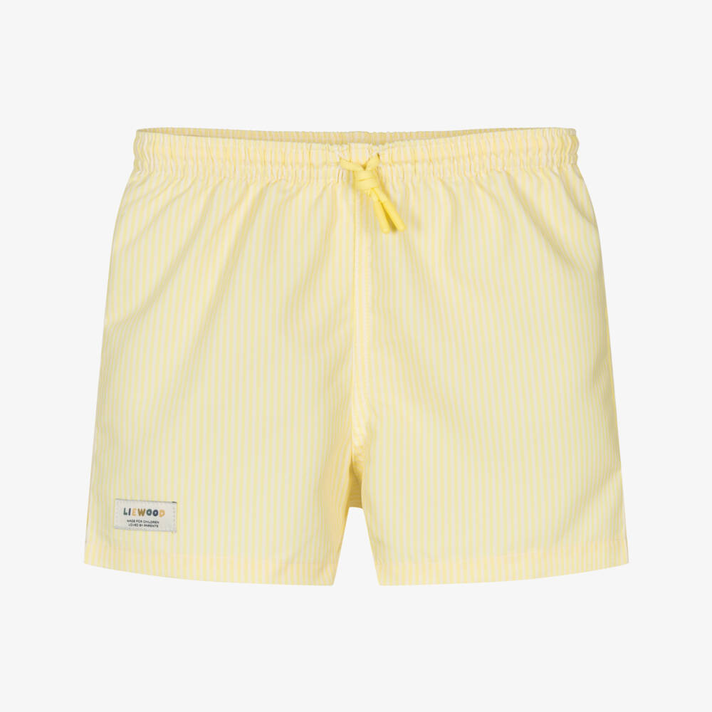 Liewood-Boys Sunlit Striped Swim Trunks | Childrensalon Outlet