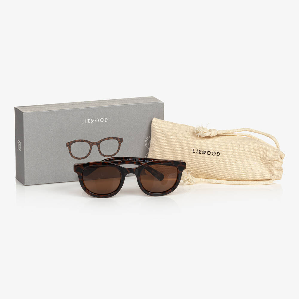 Liewood Brown Tortoiseshell Sunglasses Childrensalon Outlet