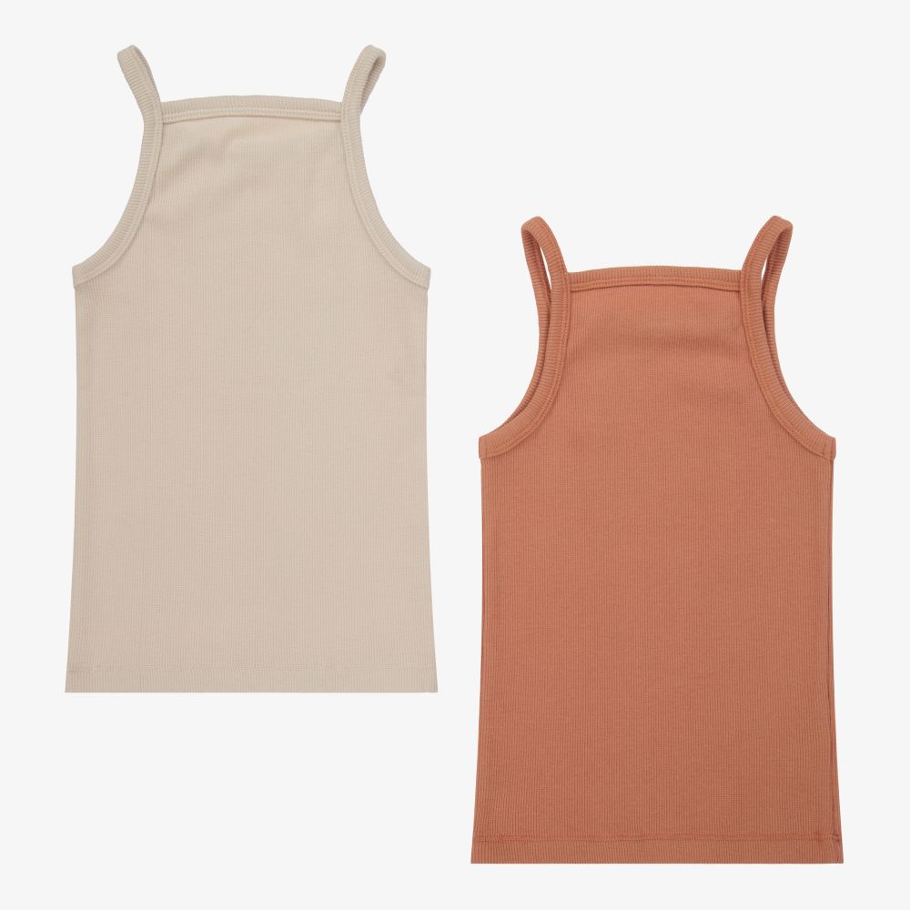 Liewood-Cotton Vest Tops (2 Pack) | Childrensalon Outlet