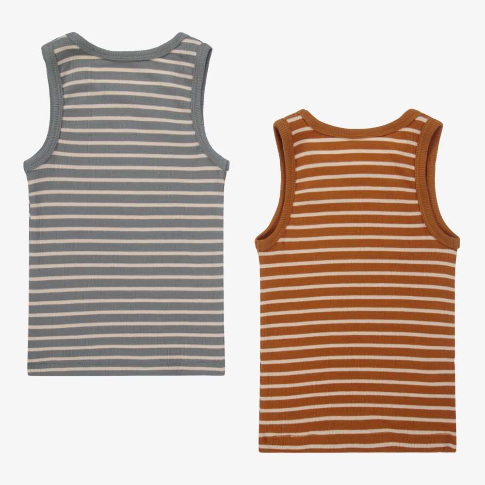 Liewood- Cotton Vest Tops (2 Pack) | Childrensalon Outlet