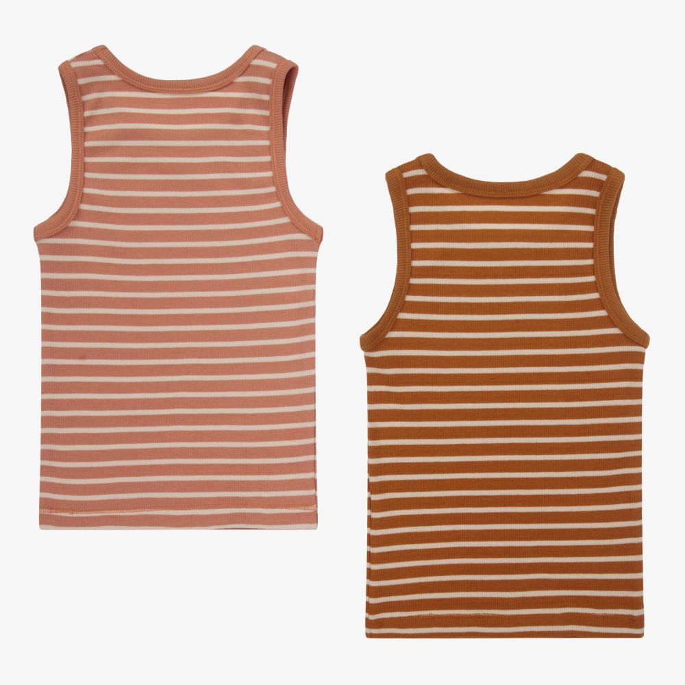 Liewood- Cotton Vest Tops (2 Pack) | Childrensalon Outlet
