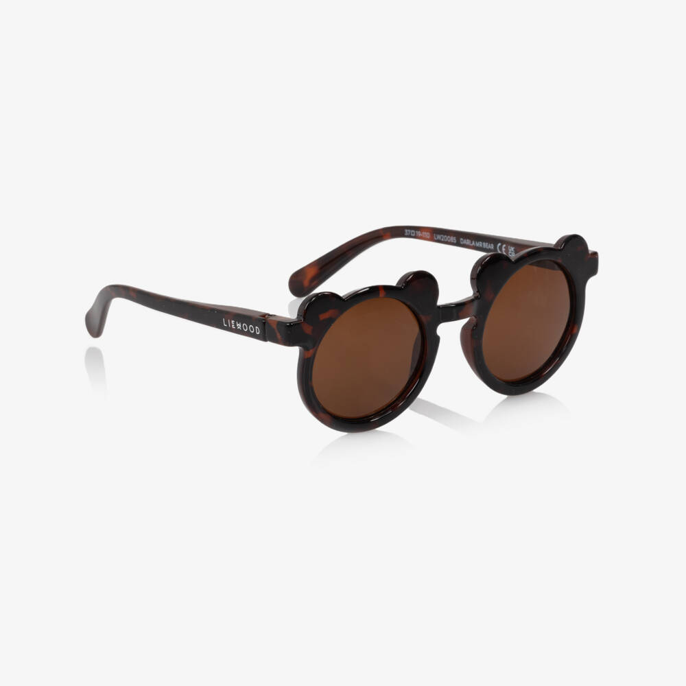 Liewood-Girls Bear-Ear Tortoiseshell Shades | Childrensalon Outlet