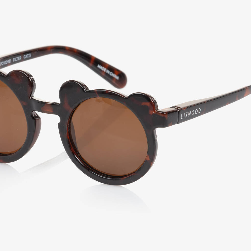 Liewood-Girls Bear-Ear Tortoiseshell Shades | Childrensalon Outlet