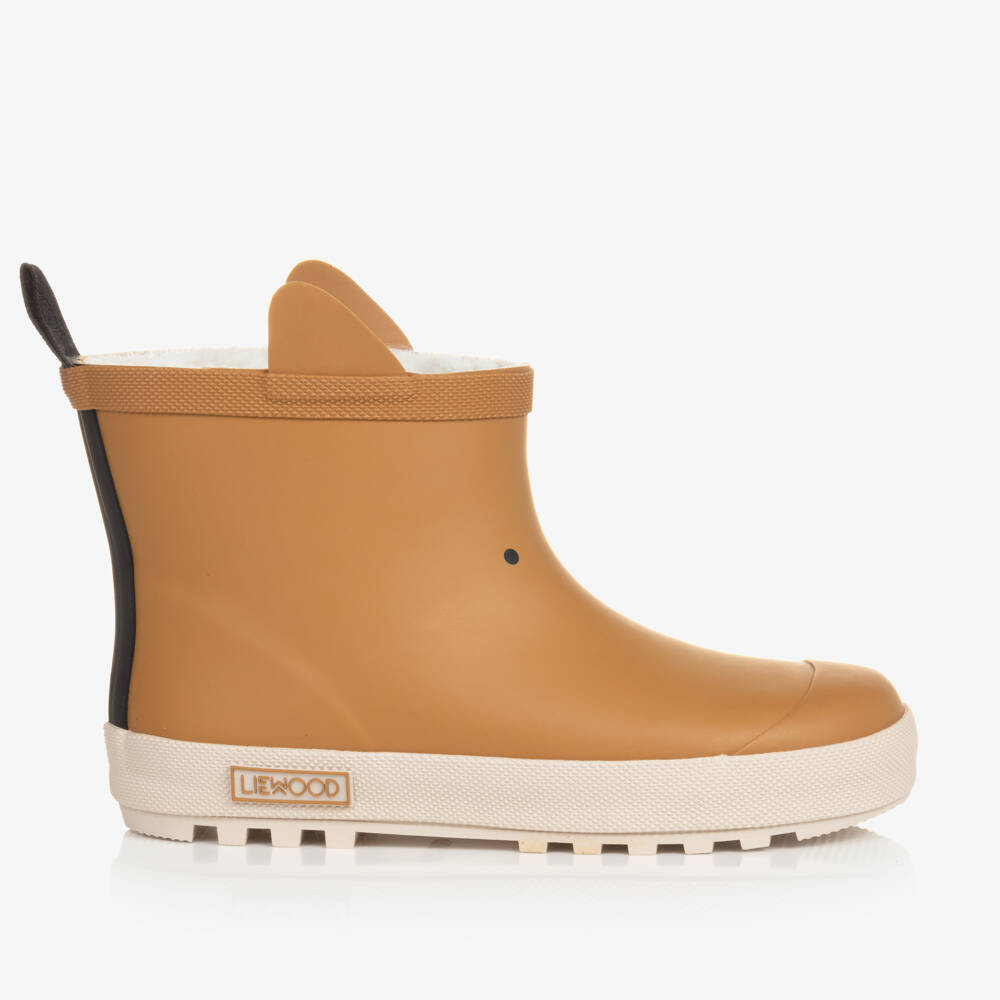 Liewood-Girls Beige Rabbit Waterproof Boots | Childrensalon Outlet
