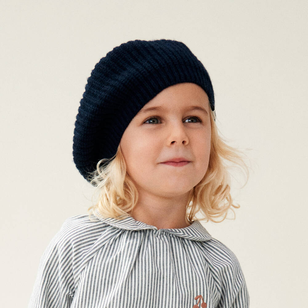 Liewood-Girls Cozy Wool Knit Beret | Childrensalon Outlet