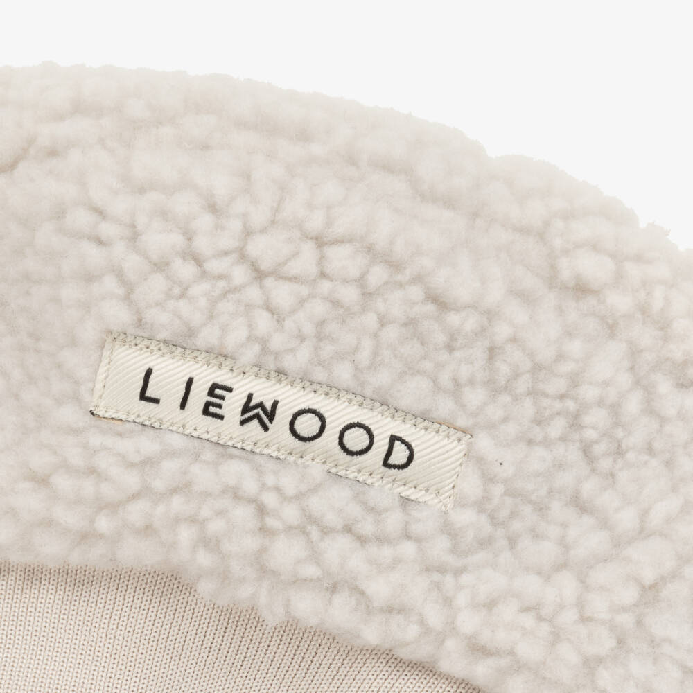 Liewood-Girls Cream Sherpa Fleece Cap | Childrensalon Outlet