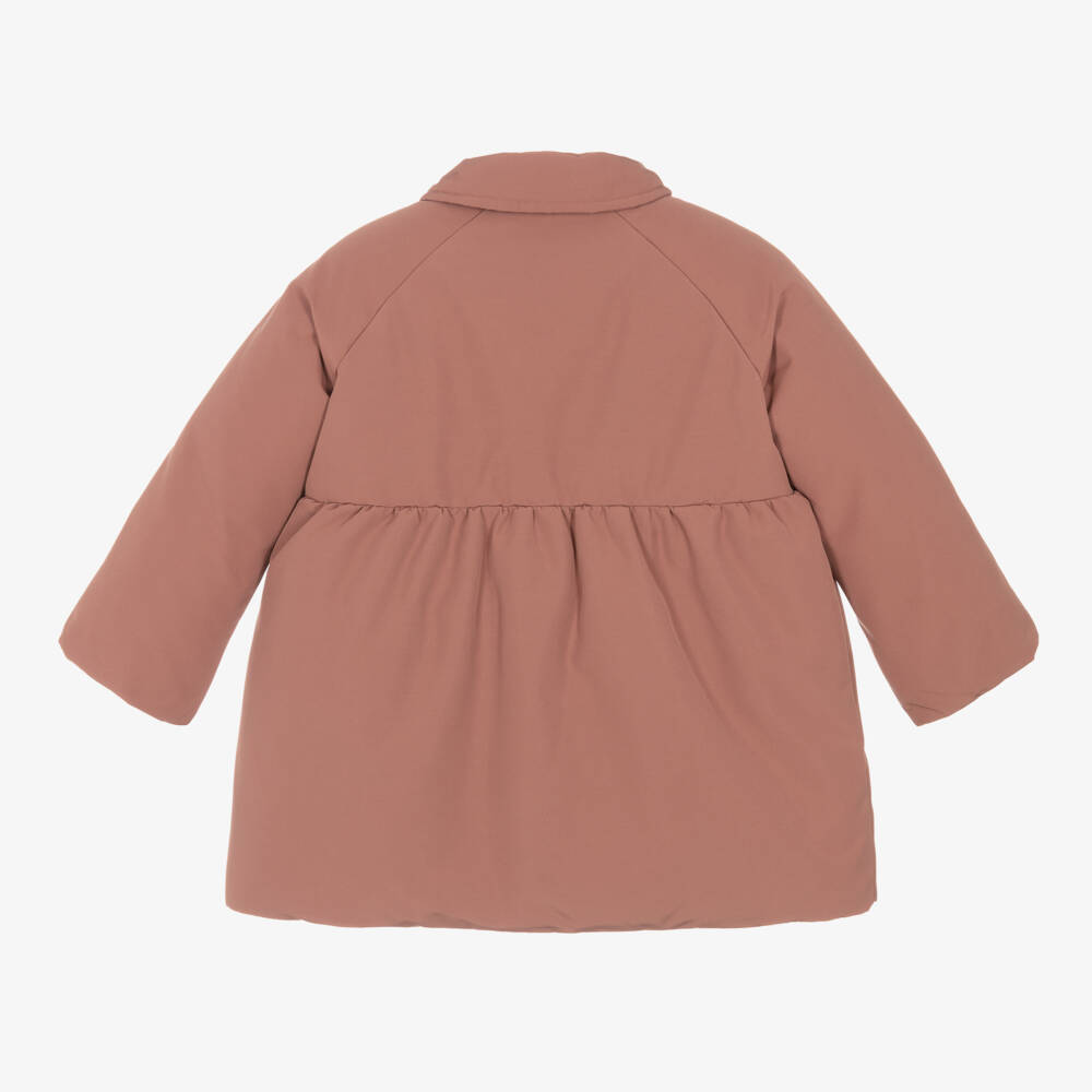 Liewood-Girls Dusky Pink Quilted Jacket | Childrensalon Outlet