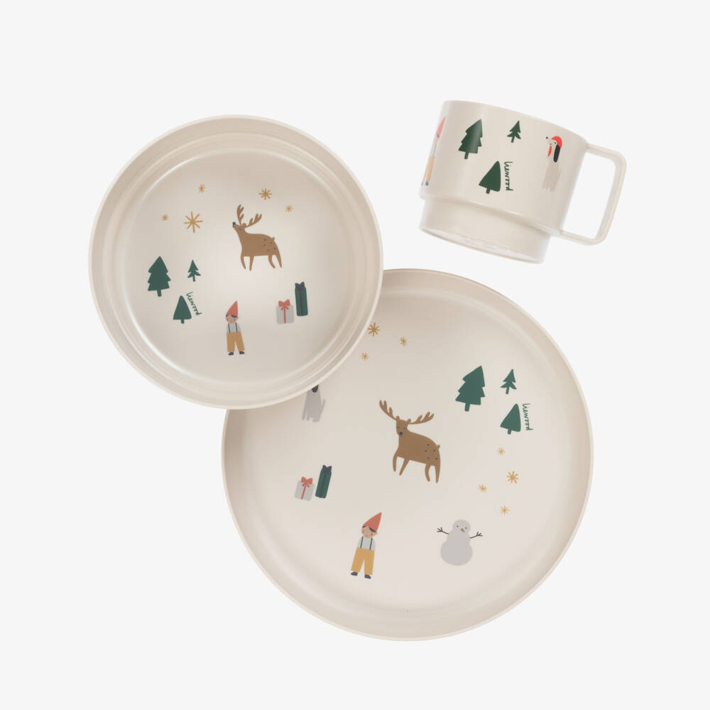 Liewood-Girls' Elegant Ivory Dining Trio | Childrensalon Outlet