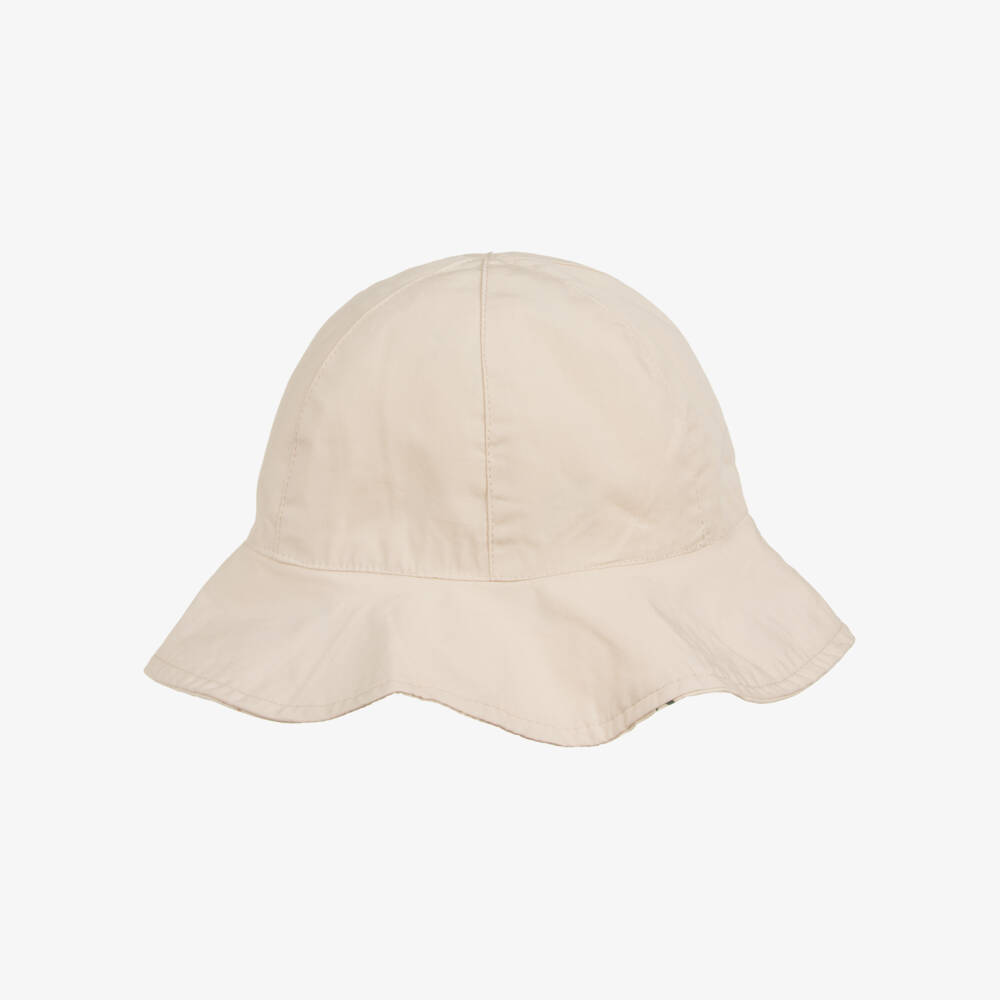 Liewood-Girls Ivory Peach Cotton Sun Hat | Childrensalon Outlet