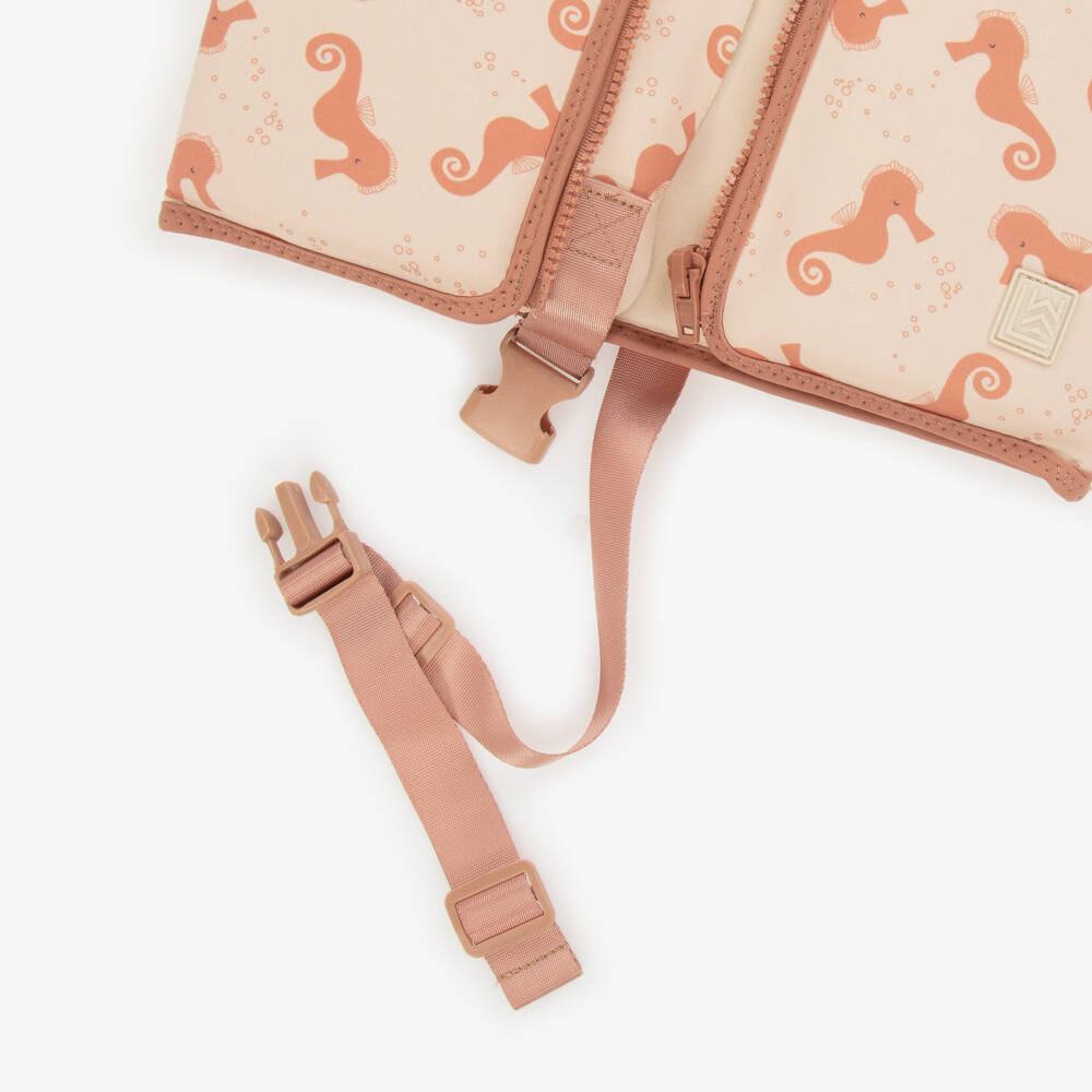 Liewood-Girls Ivory Seahorse Swim Aid | Childrensalon Outlet