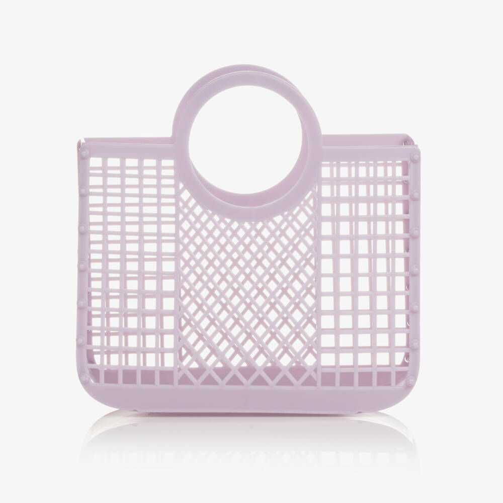 Liewood-Girls Lilac Purple Basket Bag (23cm) | Childrensalon Outlet