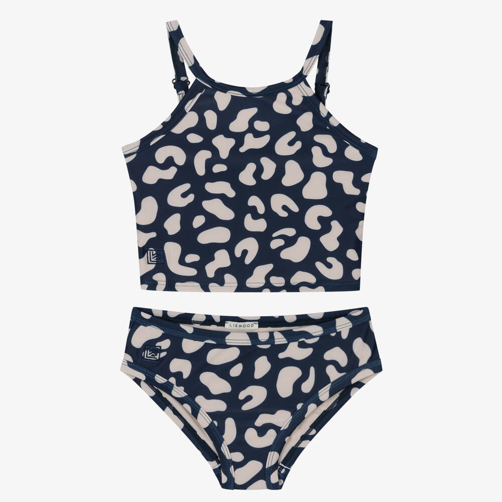 Liewood-Girls Navy Blue Celina Tankini (UPF40+) | Childrensalon Outlet