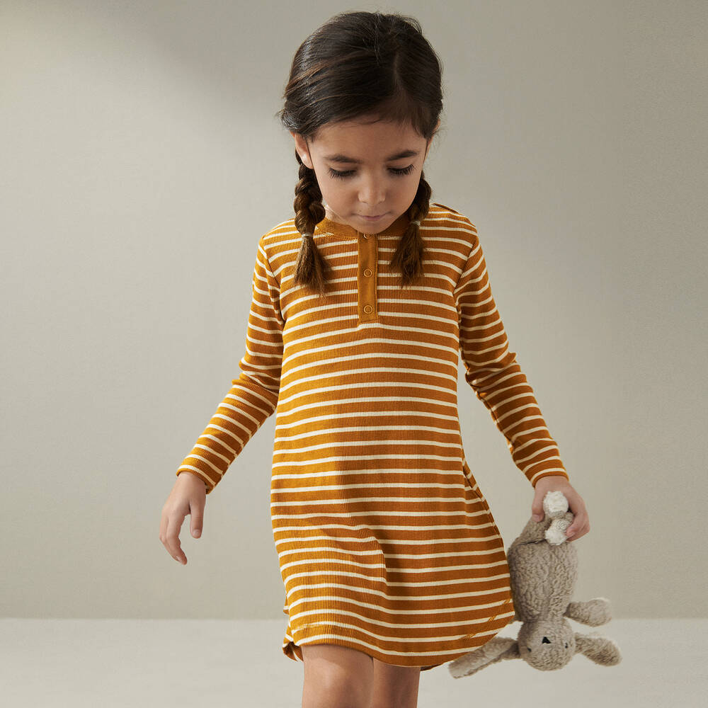 Girls cotton nightdress 2025