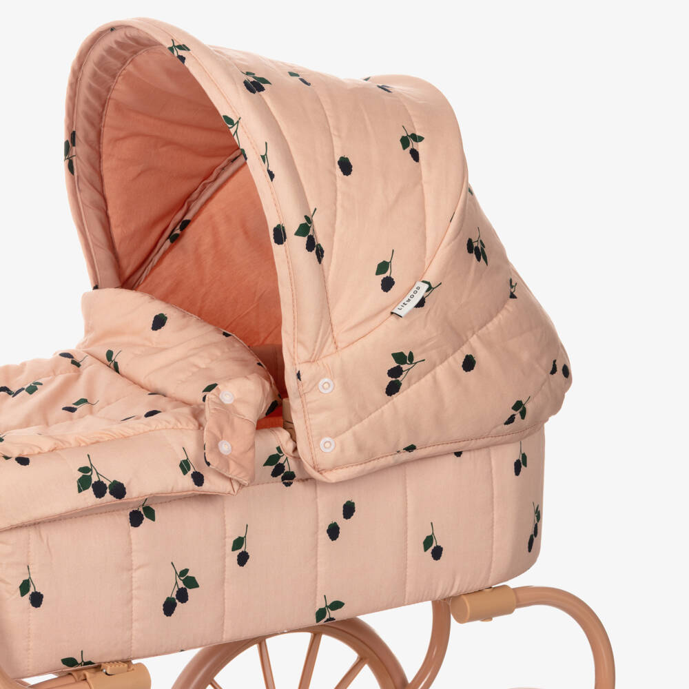 Liewood-Girls Pink Adaline Doll Pram (74cm) | Childrensalon Outlet