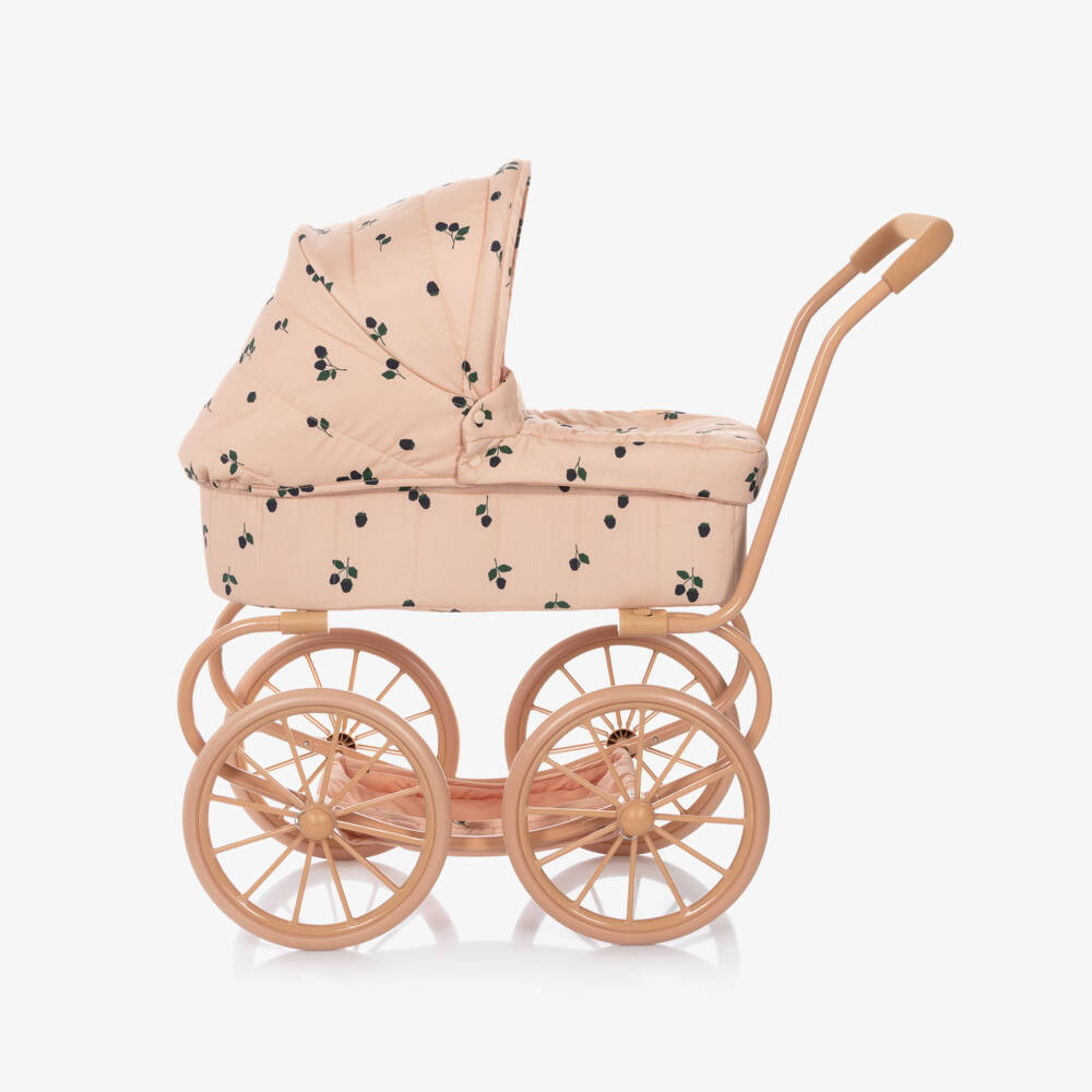Liewood-Girls Pink Adaline Doll Pram (74cm) | Childrensalon Outlet