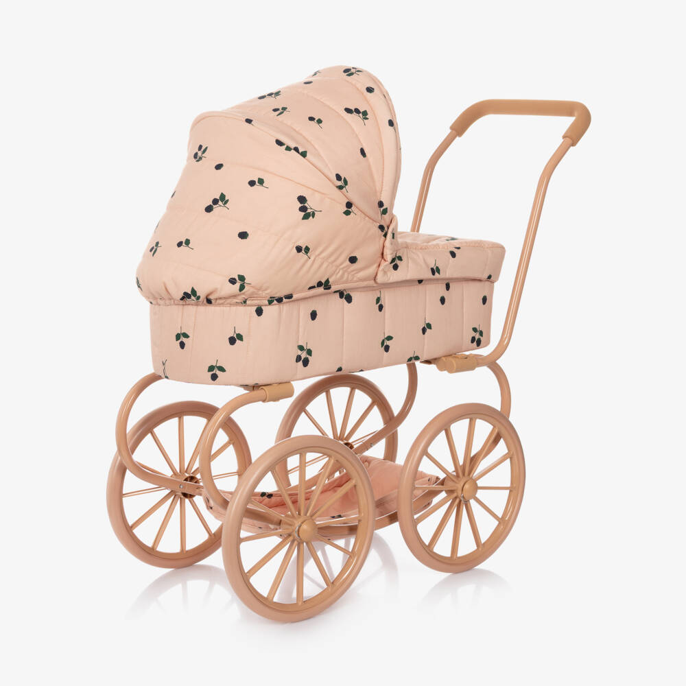 Liewood-Girls Pink Adaline Doll Pram (74cm) | Childrensalon Outlet