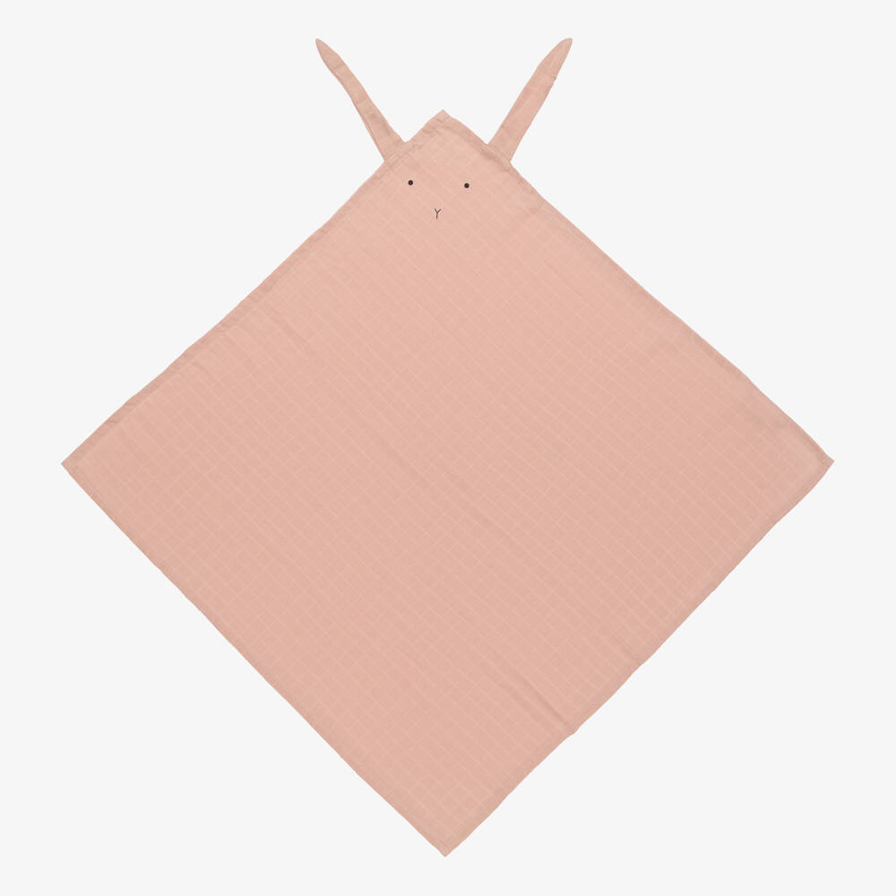 Liewood-Girls Pink Bunny Muslin Set | Childrensalon Outlet