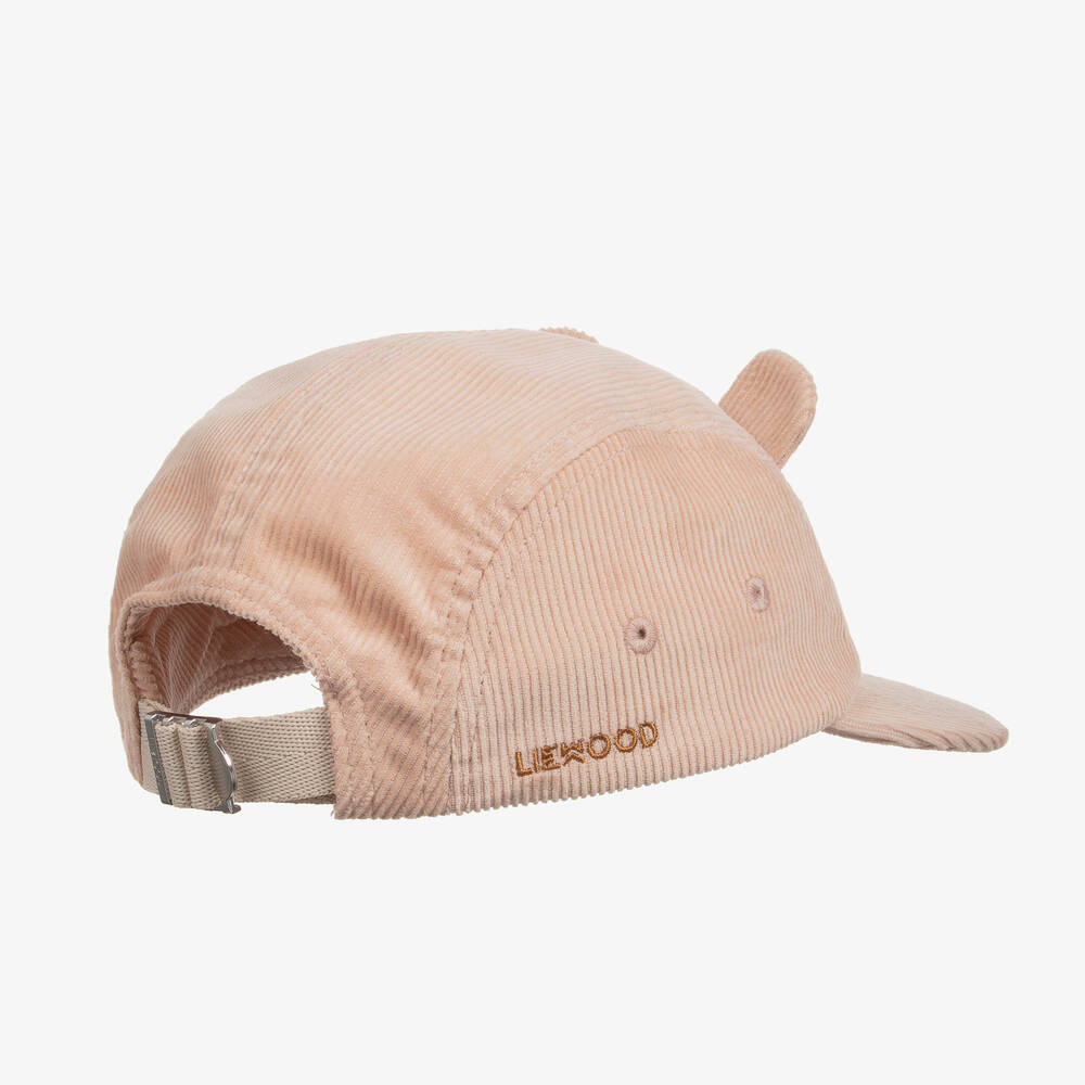 ليوود-Girls Pink Corduroy Cap | Childrensalon Outlet