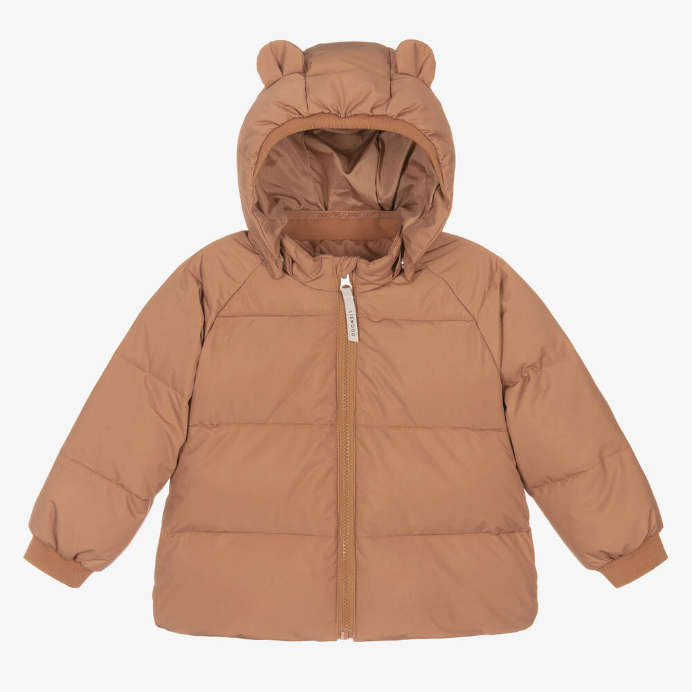 Liewood - Girls Pink Down Puffer Jacket | Childrensalon