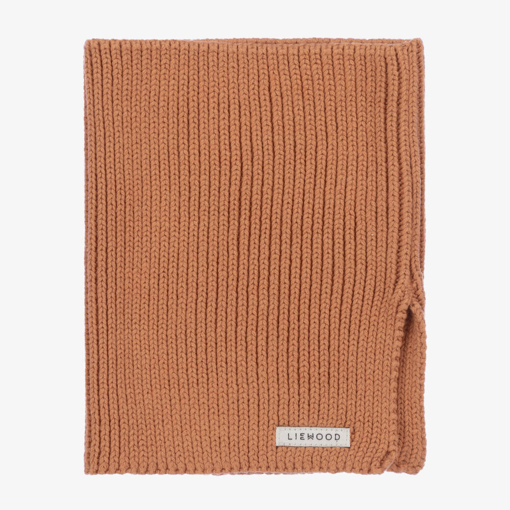 Liewood-Girls Pink Organic Cotton Snood | Childrensalon Outlet