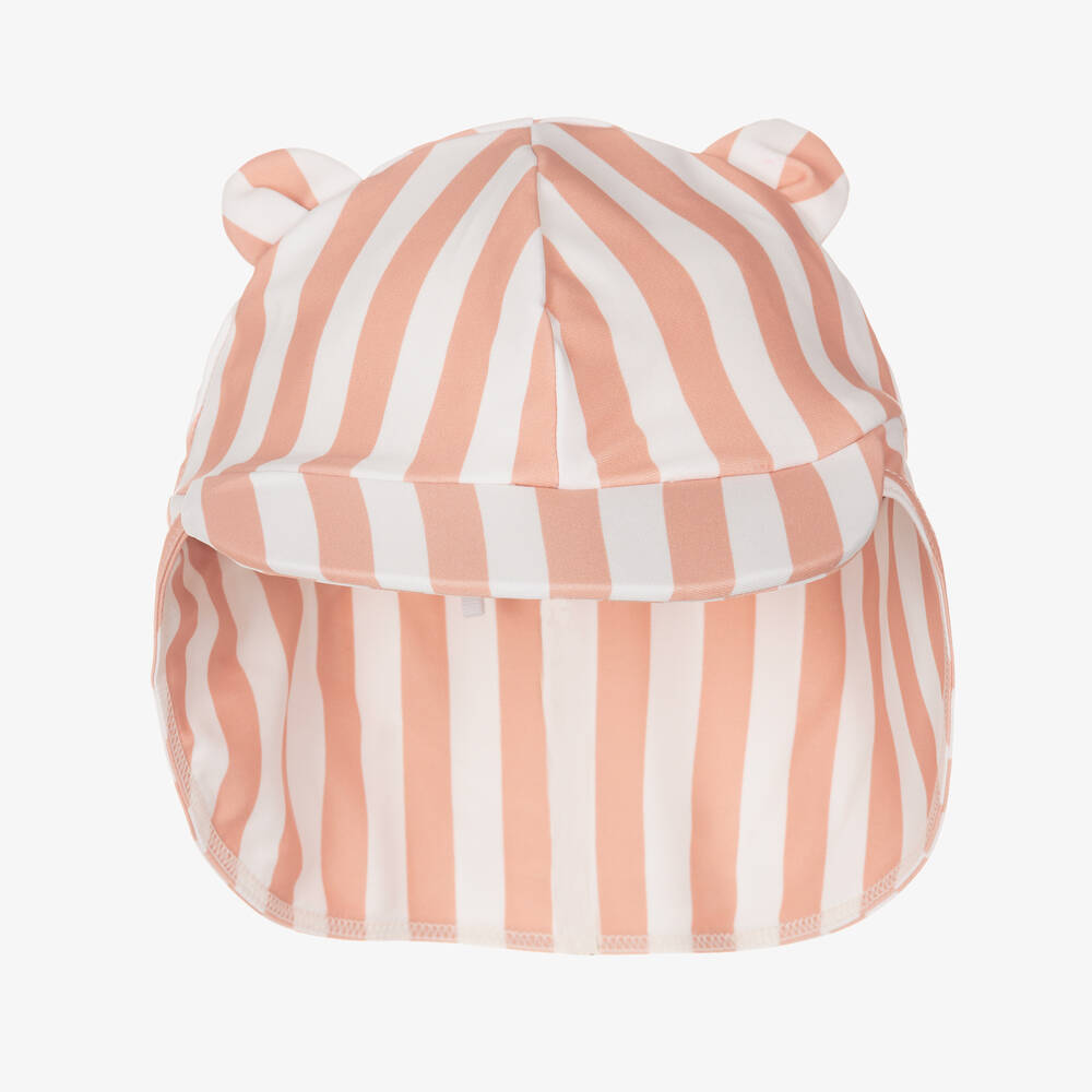 Liewood-Girls Pink Sun Protective Hat (UPF50+) | Childrensalon Outlet