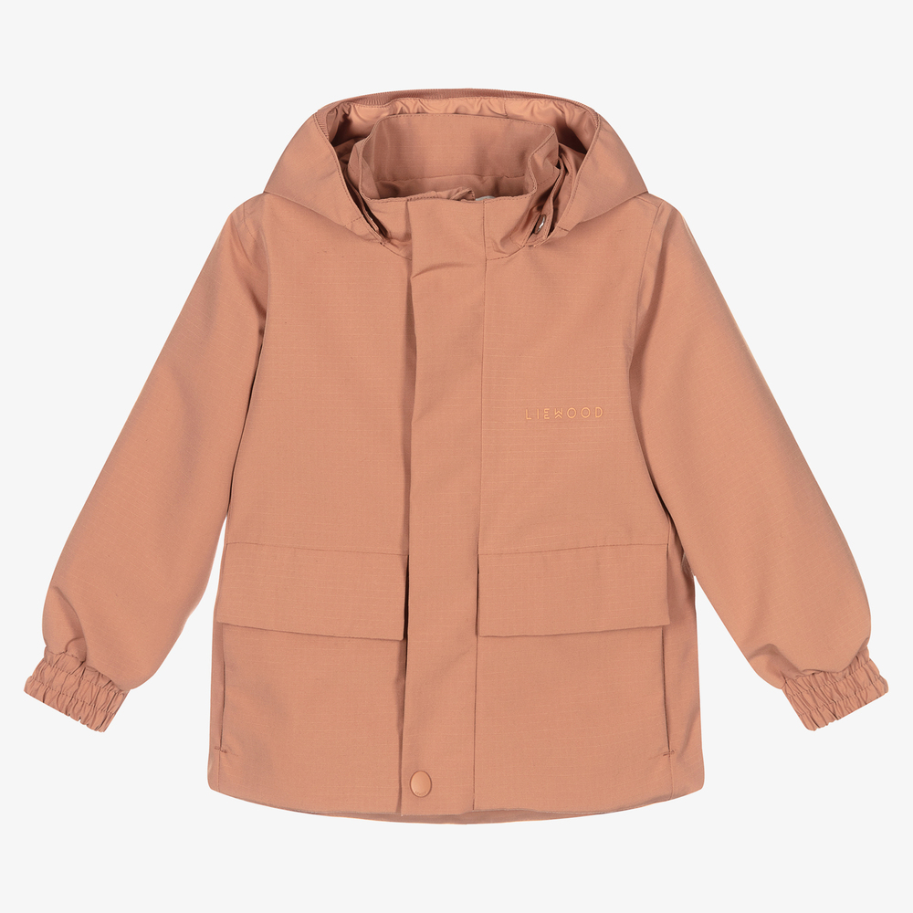 Liewood - Розовая водонепроницаемая куртка для девочек | Childrensalon