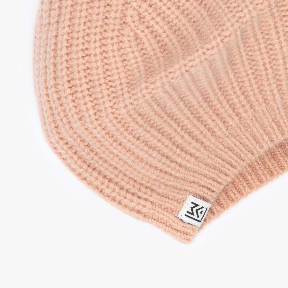 Liewood-Розовый вязаный шерстяной берет для девочек | Childrensalon Outlet