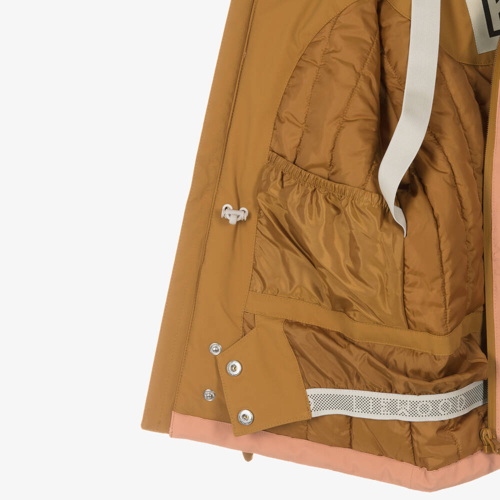 Liewood-Розово-желтая лыжная куртка | Childrensalon Outlet