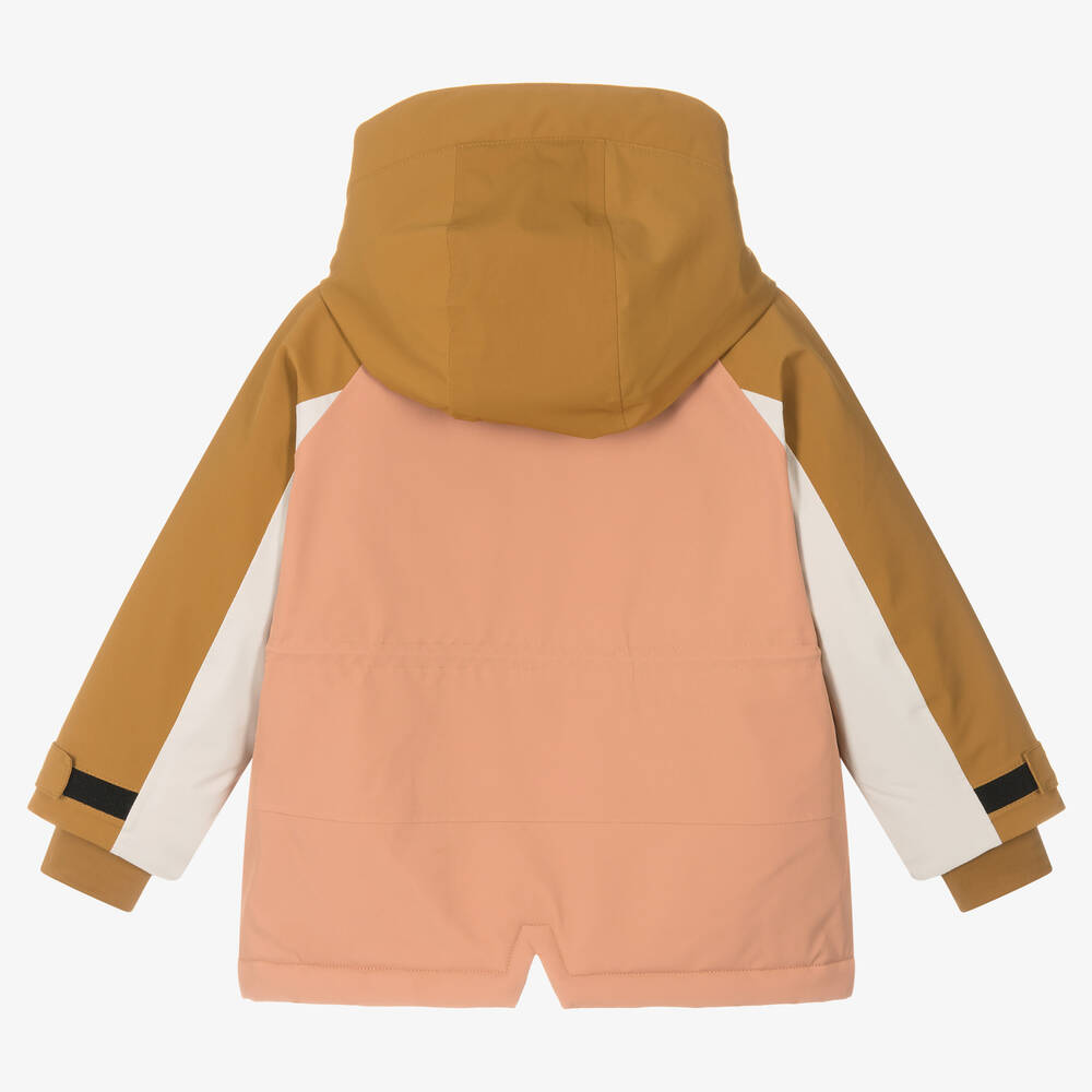 Liewood-Розово-желтая лыжная куртка | Childrensalon Outlet